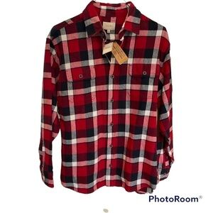 JACHS MEN’s FLANNEL SIZE L NEW WITH TAGS